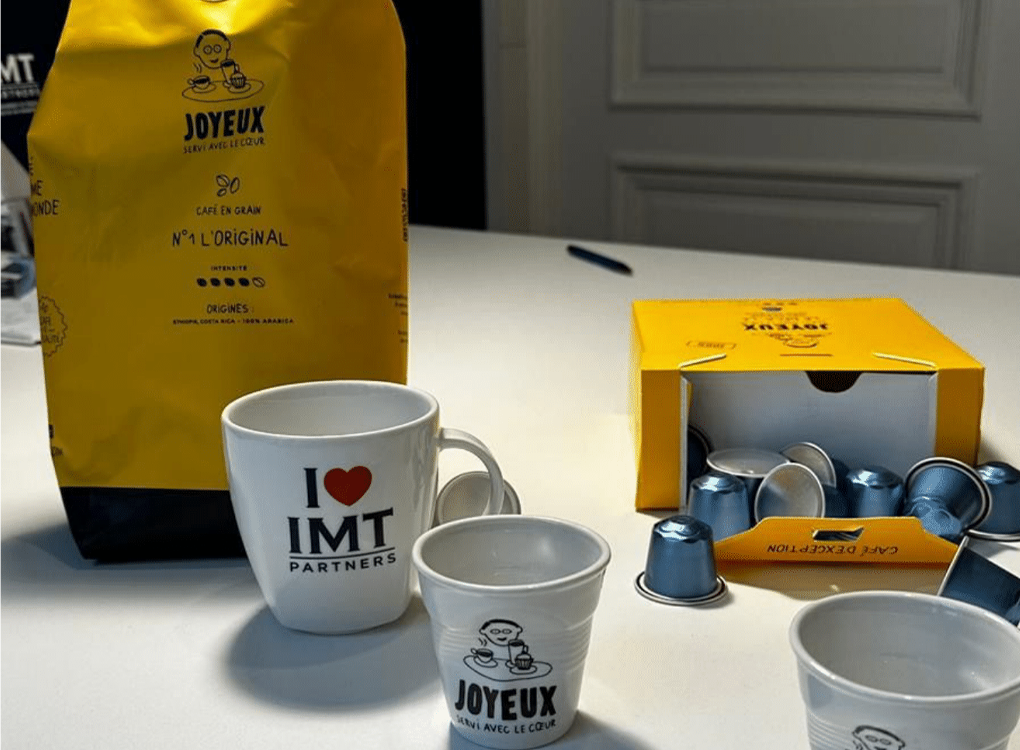 Partenariat IMT Partners x Café joyeux