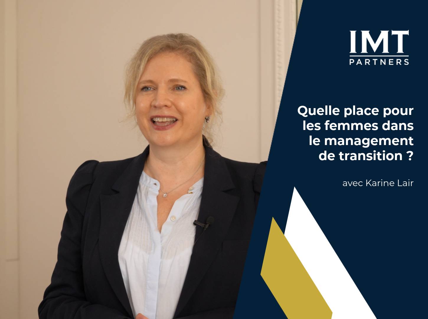 Quelle place pour les femmes dans le management de transition ? Avec Karine Lair